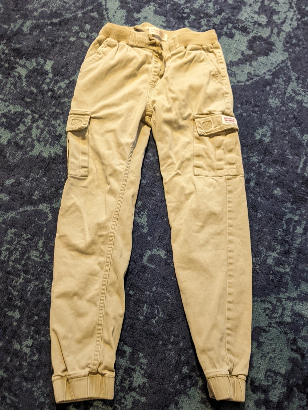 Levi's Khaki Cargo Jogger Pants